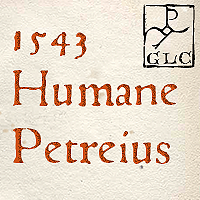1543 humane petreius