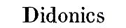 Didonics